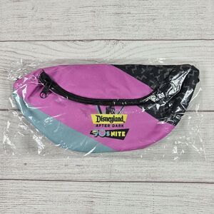 Disney Parks Disneyland After Dark 90's Nite Fanny Pack Retro NEW